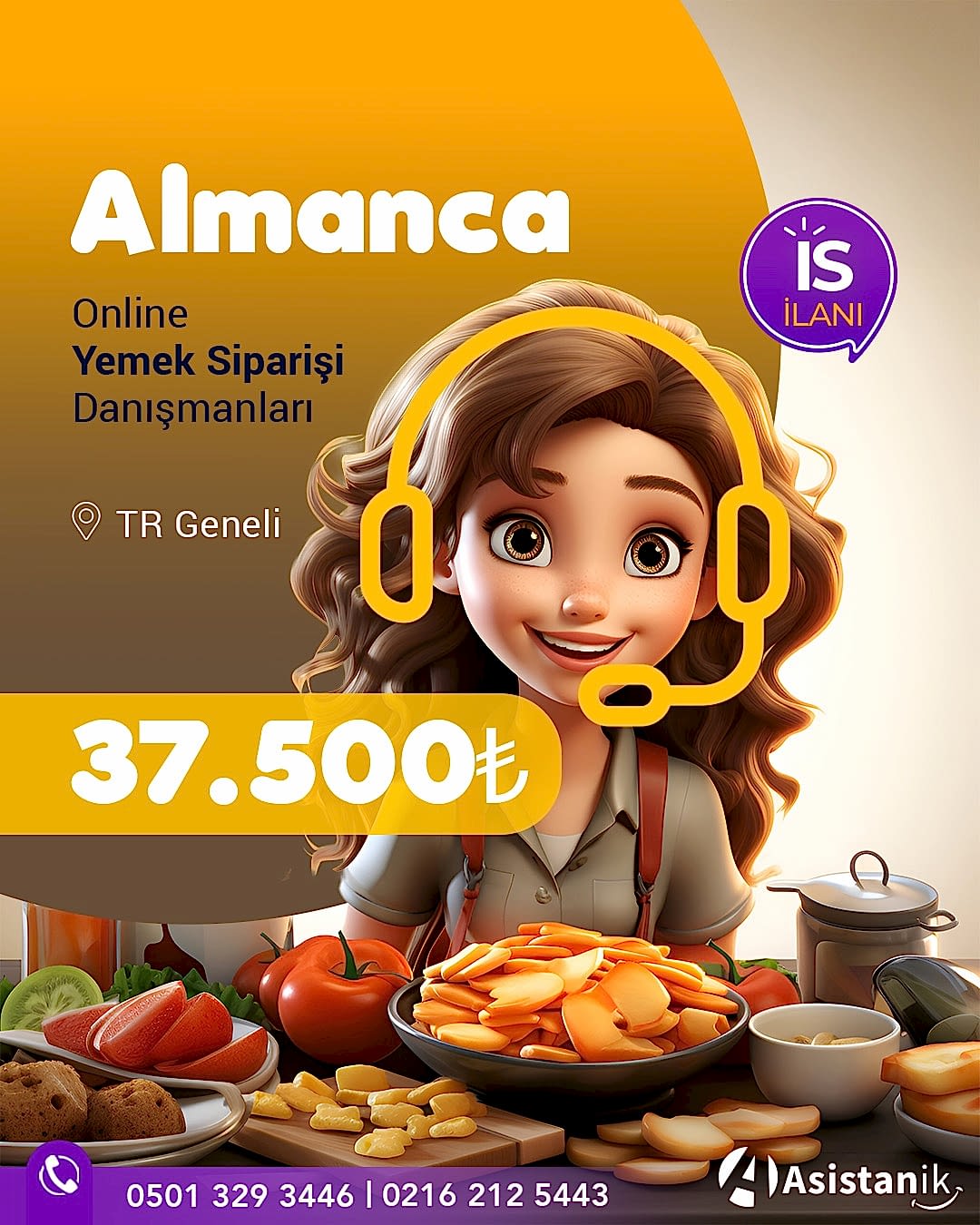 Almanca Online Yemek Siparişi Danışmanları