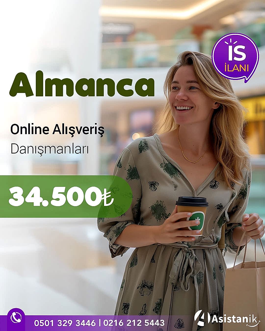 Almanca Bilen Online Alışveriş Danışmanları