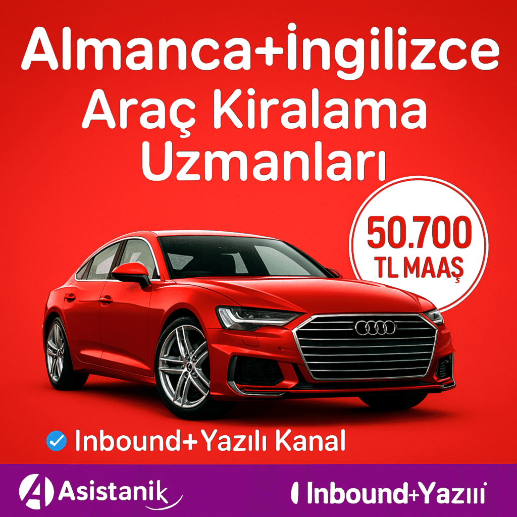 Araç Kiralama Uzmanı  (Almanca) 