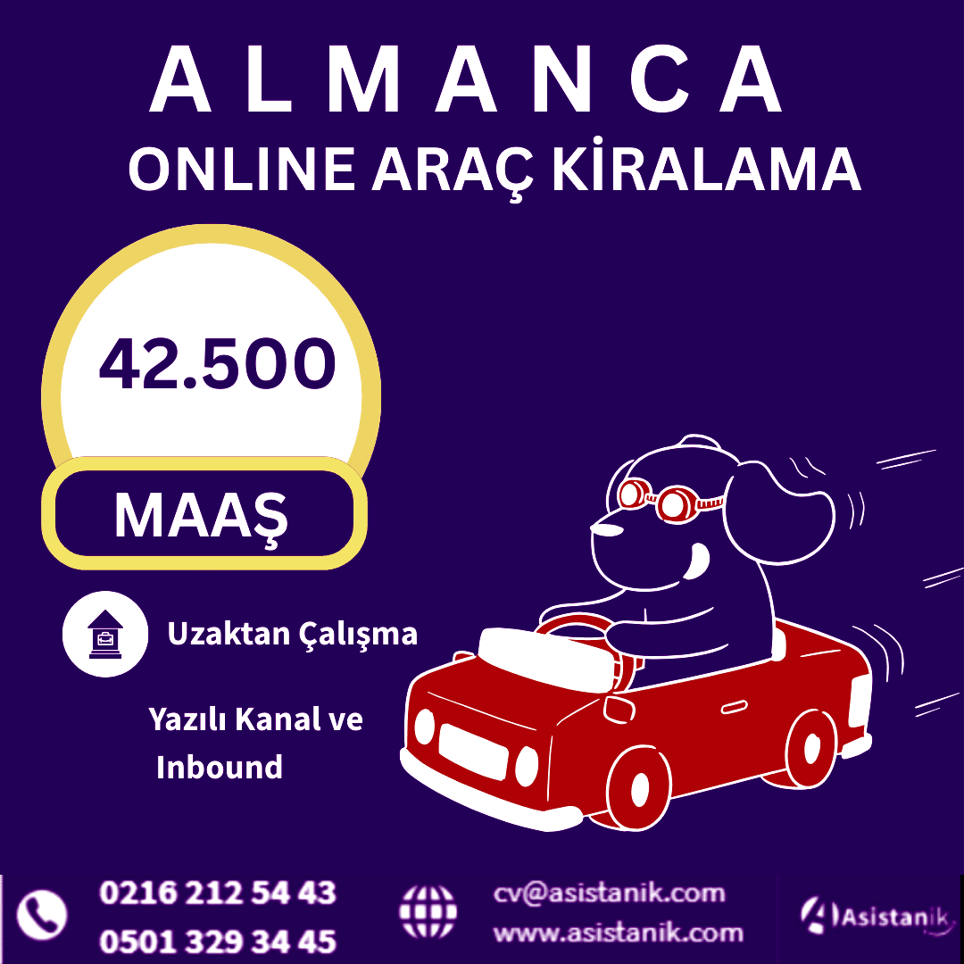Almanca Bilen Online Araç Kiralama Uzmanları