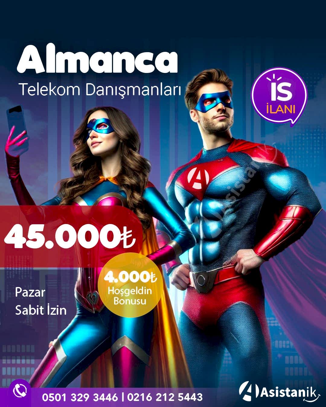 Almanca Bilen Telekom Uzmanları
