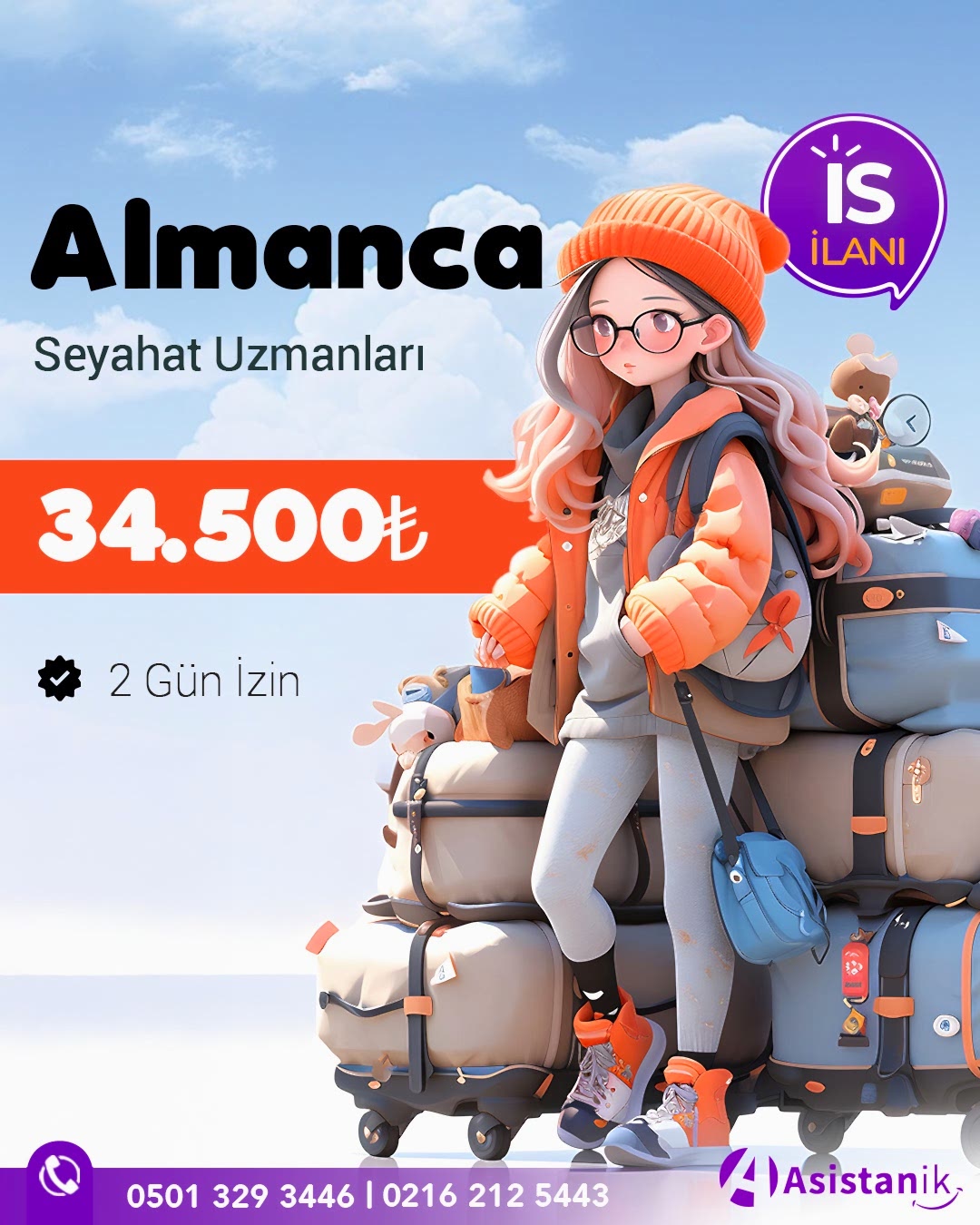 Almanca Bilen Seyahat Uzmanları