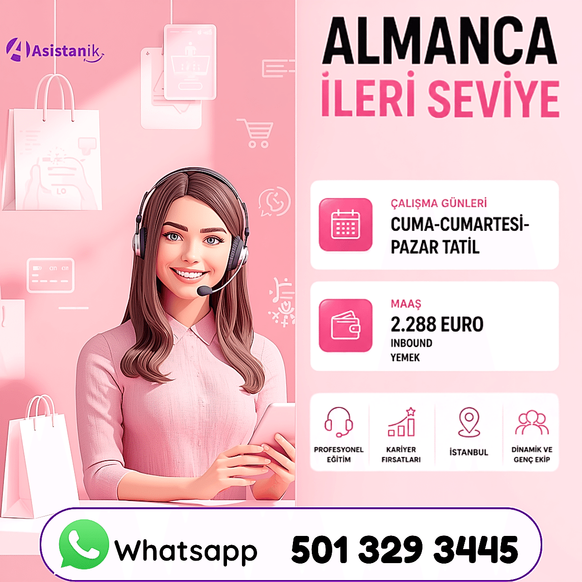 ALMANCA TAHSİLAT UZMANI