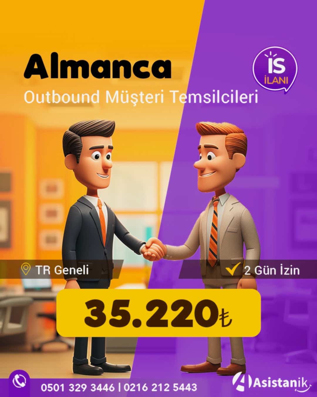 Almanca Outbound Müşteri Temsilcileri