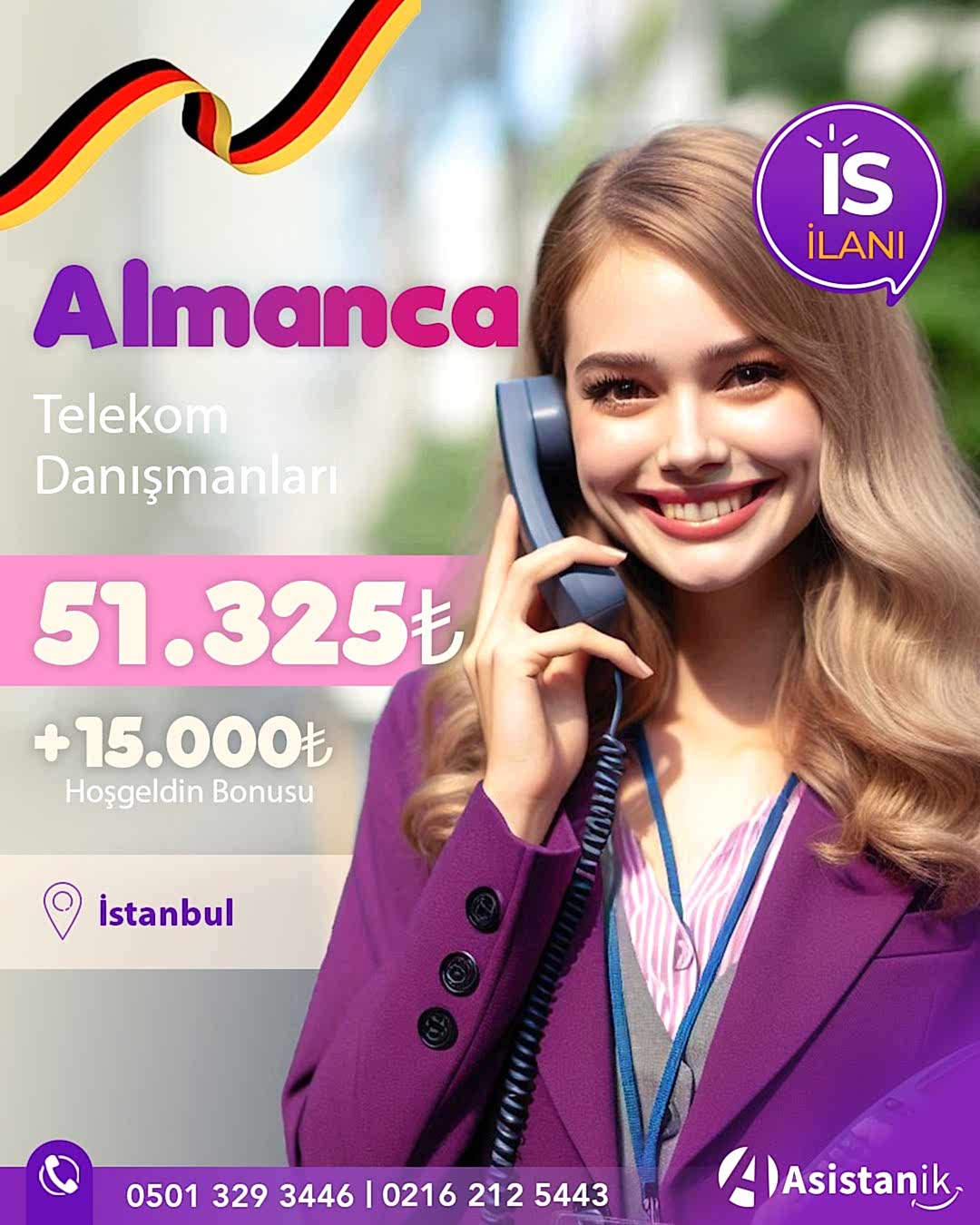 Almanca Bilen Telekom Uzmanları